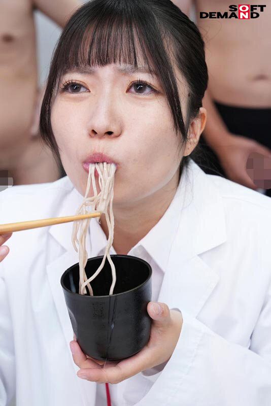 「ザーメンと最も相性の良い食べ物は何か?」をSOD女子社員3名が真面目に検証してみた結果 計46食の濃厚ホンモノ精子でお腹いっぱい 咀嚼でじっくり味わいごっくん飲み込むザ~汁マリアージュ食ザー実験 SOD性科学ラボ REPORT23 7枚目