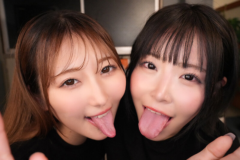 【VR】闇バイトで強盗しにきた無毛つるつる女ギャング2名にチ〇ポ嫐られザーメン強奪されるWパイパン闇SEX 5枚目