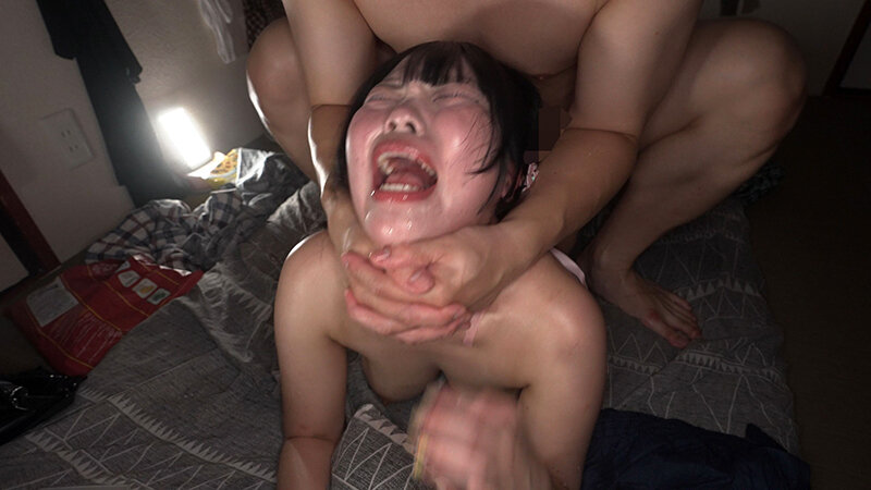 【アヘ顔ぶっ壊れ】強●クスリ漬け トー横地雷系女子を拉致って首絞めビンタイラマ折●!! ビチョ濡れ潮吹きガンギマリ堕ち!すずめゆら 15枚目