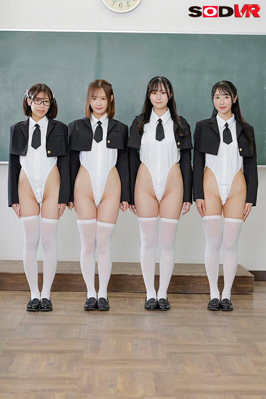 【VR】【8K】私立ハイレグ学園 性処理学科 ~クラスメイト同士で性器を触りあい。真剣に性処理を学ぶVR~ 2枚目