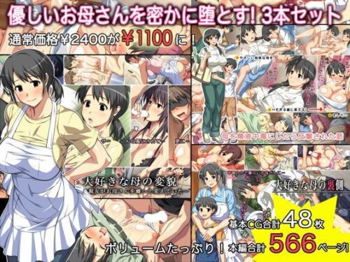 d_126207 優しいお母さんを密かに堕とす！3本セット