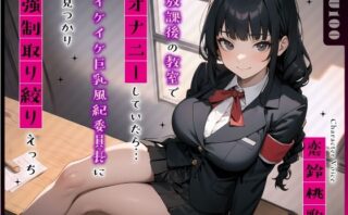 d_560683 放課後の教室でオナニーしていたら…イケイケ巨乳風紀委員長に見つかり強●取り絞りえっち