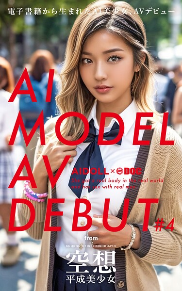 AI MODEL AV DEBUT ＃4 from 空想平成美少女