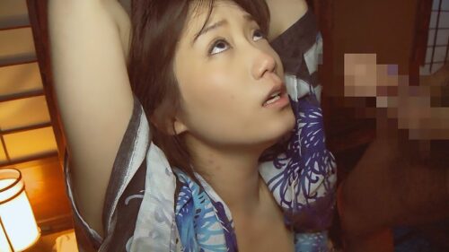 浴衣美人のまなざし
