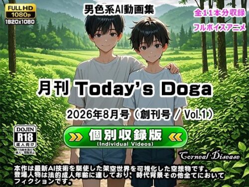 月刊 Today’s Doga 2026年8月号（創刊号/Vol.1）【11作品・個別収録版】d_809592