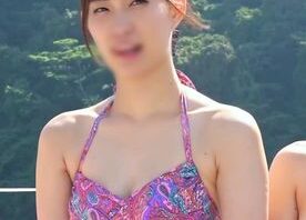 陸上棒高跳びでｲﾝｶﾚ出場を控えている大生。 アスリートらしく筋肉フェチで海辺で発情。初対面巨根で膣穴拡張、膣奥で効きながらイグっ！！